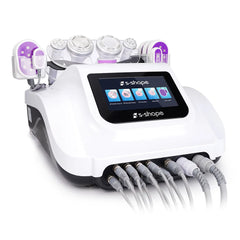 30K 6 In 1 S Shape Cavitation Machine Side View