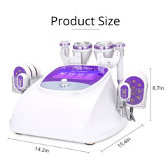 Product Size of 30K 6 In 1  Shape Cavitation Machine