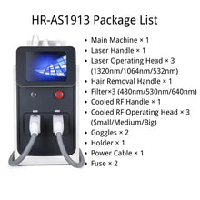 Package of Professional Laser Hair Removal Machine