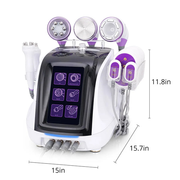 size of Laser Lipo Cavitation Machine