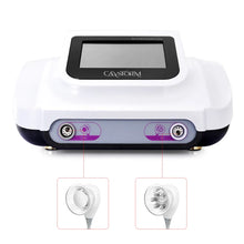 front of  CaVstorm cavitation machine