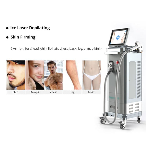 Professional 755/808/1064nm Laser Hair Removal Diode Machine