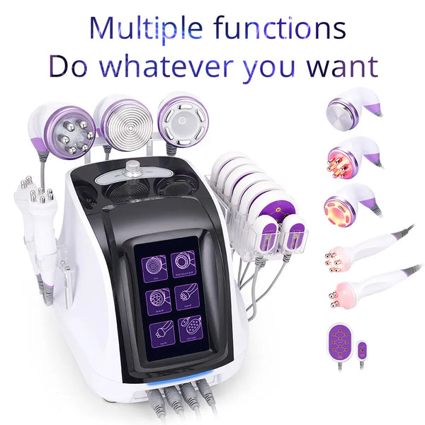 6 In 1 Laser Lipo Cavitation Machine