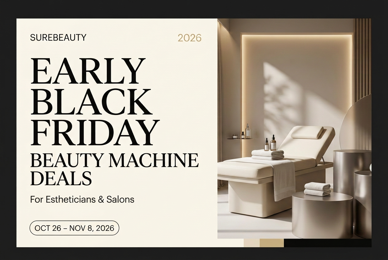 Early Black Friday Beauty Machine Deals 2026: Best Picks for Estheticians & Salons