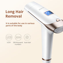 IPL Hair Removal Device With 5 Energy Levels, Large Emission Area for Long-lasting Hair Removal