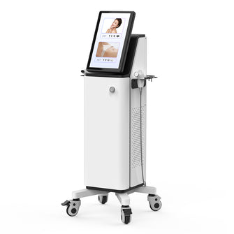 Radiofrequency Body Sculpting Skin Tightening Machine CET RET 448kHz 15.6 Inches Display Elegant Design Multiple Replacement Heads for Professional Use