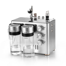 the front view of a 3-in-1 hydro microdermabrasion machine