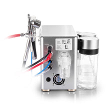 the side view of a 3-in-1 hydro microdermabrasion machine for deep skin cleansing