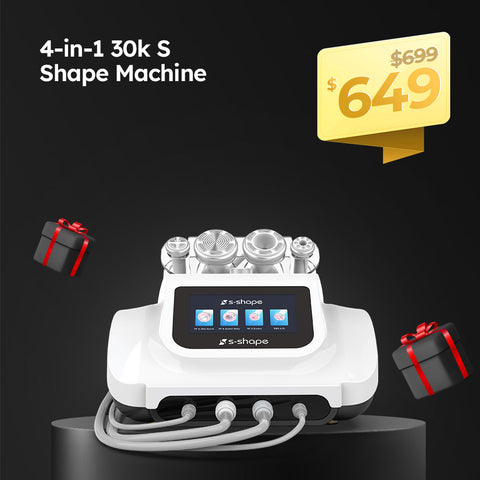 30K S Shape Cavitation Machine With Radio Frequency