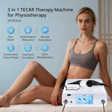 3 In 1 TECAR Therapy Machine With 448k CET RET Probes For Physiotherapy