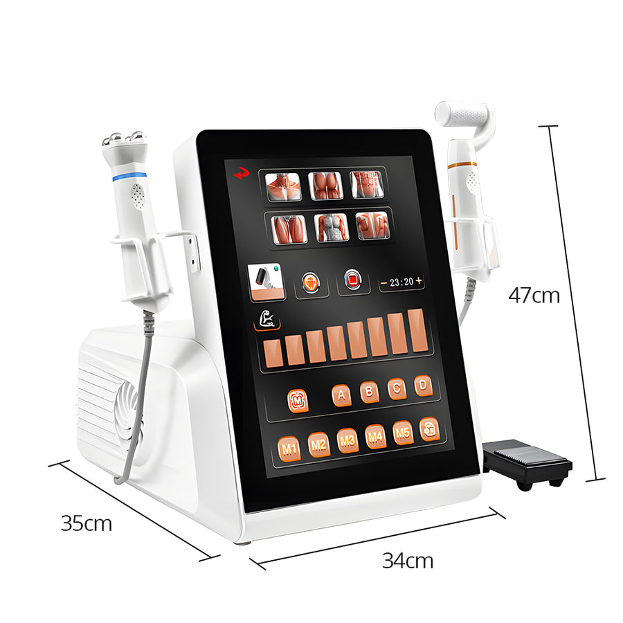 2in1 RF EMS Plasma Facial Beauty Machine Muscle Recovery Winkle Remova