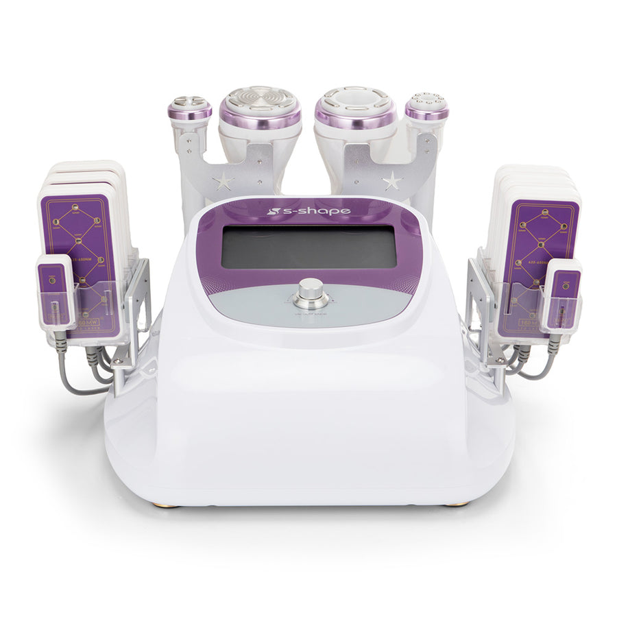 5-in-1 30K Cavitation Machine with 160mW Laser Lipo Pads