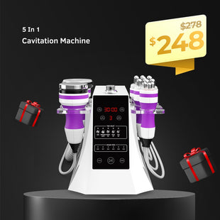 Claire 5 in 1 40k Ultrasonic Cavitation Machine for Body Contouring & Skin Tightening