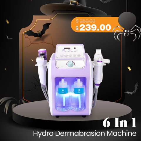 Peneelily 6 in 1 Hydrodermabrasion Machine for Skin Rejuvenation