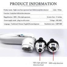 Skin Diagnosis Hair Analyzer
