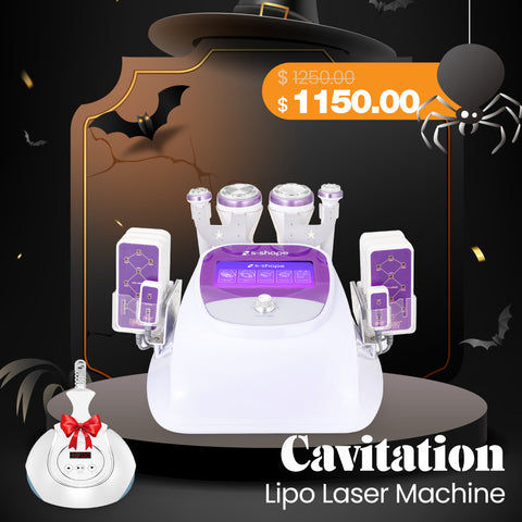 6 In 1 30K S Shape Cavitation Machine With 160MW Laser