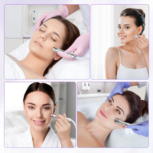 Diamond Microdermabrasion Tips Replacements, 3 Wands 9Pcs Dermabrasion Tips Replacement with 50pcs Cotton Filter for Diamond Dermabrasion Peeling, Facial Skin Care