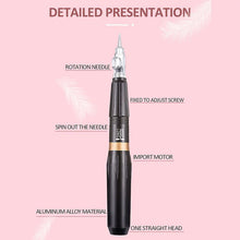 Permanent Makeup Machine Kit Eyebrow Lip Eyeliner Pen With Digital Power Supply