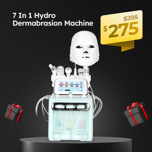 7-in-1 Hydra Dermabrasion H2O2 Aqua Peeling Beauty Machine Facial Rejuvenation