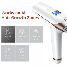 IPL Hair Removal Device With 5 Energy Levels, Large Emission Area for Long-lasting Hair Removal