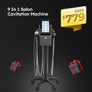 Pro 9 in 1 40k Cavitation Machine For Whole Body Contouring & Complete Facial Care