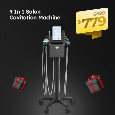 Pro 9 in 1 40k Cavitation Machine For Whole Body Contouring & Complete Facial Care
