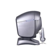 An AI Skin Analyzer with a matching handheld probe, shown on a plain white background.