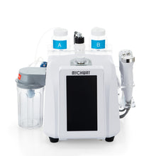 skincare device with various attachments on a white background