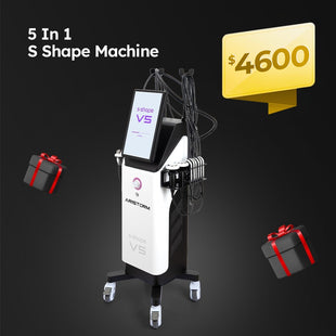Aristorm 5 in 1 30k S Shape Machine With 3D Cavitation RF for Body Sculpting & Massage