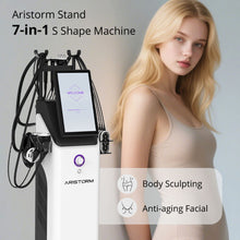 Aristorm Vertical 7-in-1 S Shape Machine for Body Contouring & Anti-Aging Facials - Professional Use