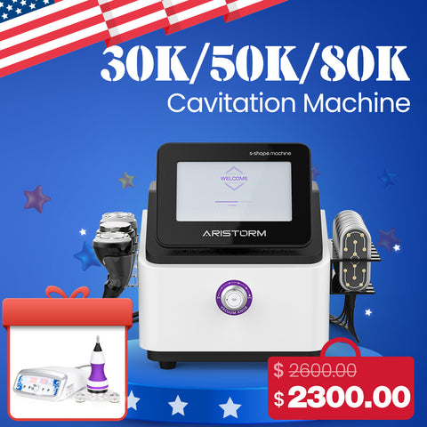 Aristorm S Shape Machine 30k 50k 80k Cavitation Machine For Pro Use