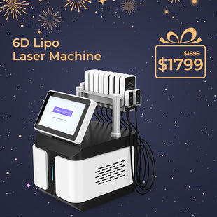 6D Lipo Laser Pads Machine With 6 Wavelengths 12 160mW Pads For Body Sculpting