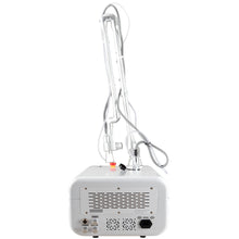 White medical device with clear hose on a white background