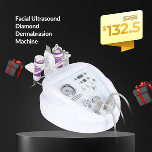 Facial Ultrasound Scrubber Diamond Dermabrasion Skin Care Beauty Machine