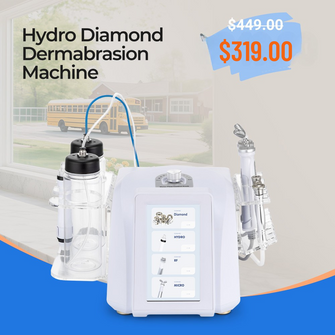 Hydro Diamond Dermabrasion Water Peeling Facial Skin Care Beauty Machine