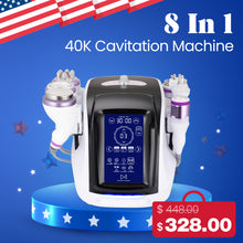 8 in 1 40k Cavitation Machine for Body Contouring & Facial Skin Rejuvenation