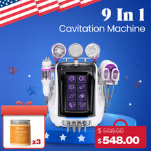 40K 9 in 1 Aristorm Cavitation Machine for Startup Beauty Spa
