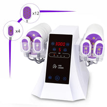 635NM 650NM LED Laser 5MW Laser Lipo 12 Big 4 Small Pads Slimming Machine