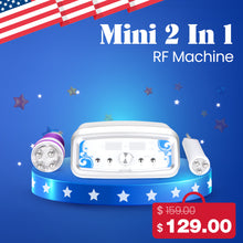 Mini 2 In1 Multipolar RF Radio Frequency Facial Wrinkle Removal Body Shaping Machine