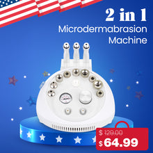 2-In-1 Microdermabrasion Device With Skin Scrubber