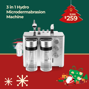 3in1 Hydro Microdermabrasion Machine For Skin Rejuvenation Cleansing Exfoliation