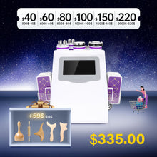 Sophia 40K Ultrasonic 6 In 1 Cavitation Machine