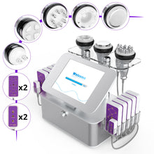 7-in-1 40k Cavitation Machine With Metal Handles 160mW Laser Lipo Pads for Pro Body Contouring