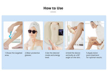 IPL Hair Removal Device With 3 Light Head 10 Energy Level 3 Mode SkinRecognition