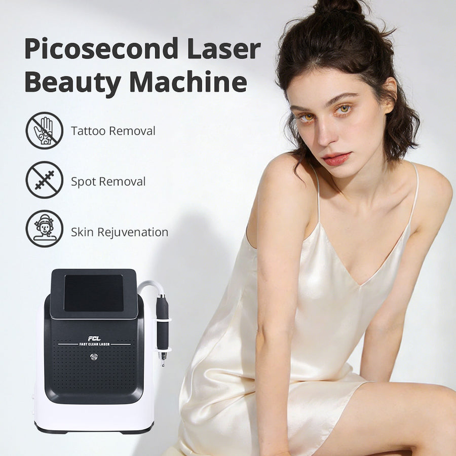 Picosecond Laser Beauty Machine For Tattoo Removal Carbon Facial Peel