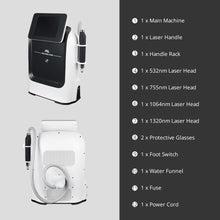 Picosecond Laser Machine With 4 Laser Heads For Tattoo Spot Removal Skin Whitening