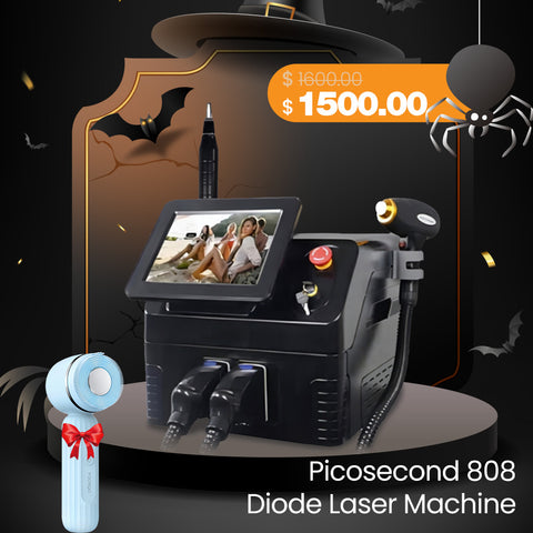 2-In-1 Picosecond 808 Diode Laser Machine Hair Removal Tattoo Removal