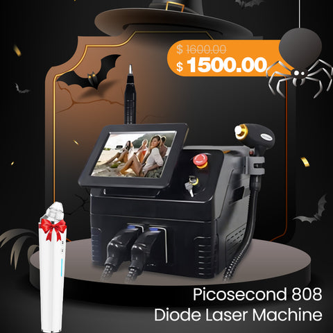 2-In-1 Picosecond 808 Diode Laser Machine Hair Removal Tattoo Removal