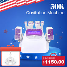 6 In 1 30K S Shape Cavitation Machine