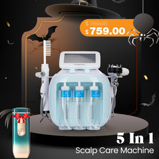 ScalpGlow 5 In 1 Scalp Care Machine For Hair Cleansing, Moisturizing, Nourishing